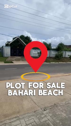 Kiwanja kinauzwa Bahari Beach, Dar Es Salaam sqm 3700
