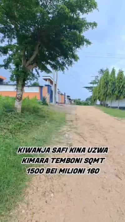 Kiwanja kinauzwa Kimara Temboni, Dar Es Salaam (1500 sqm)