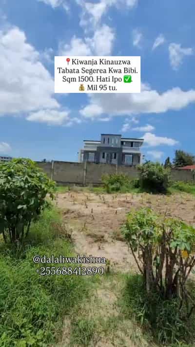 Residential Plot for Sale in Tabata Segerea, Dar Es Salaam (1500 sqm)