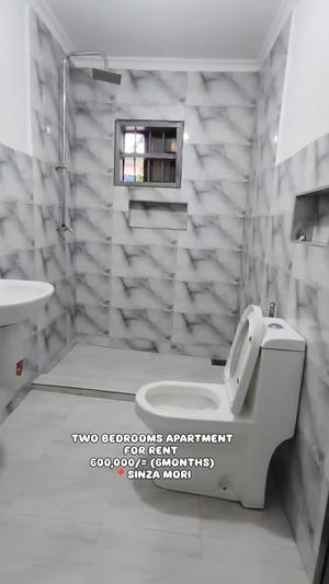 Apartment ya vyumba viwili inapangishwa Sinza Mori, Dar Es Salaam