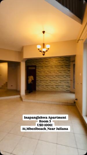 Apartment ya vyumba vitatu inapangishwa Mbezi Beach, Dar Es Salaam