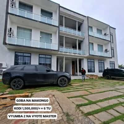 Apartment ya vyumba viwili inapangishwa Goba Njia Makongo, Dar Es Salaam