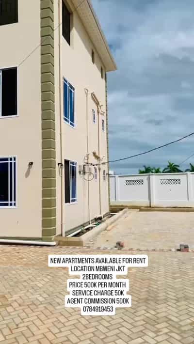 Nyumba/Apartment ya vyumba viwili inapangishwa Mbweni, Dar Es Salaam Nyumba/Apartment ya vyumba viwili inapangishwa Mbweni, Dar Es Salaam