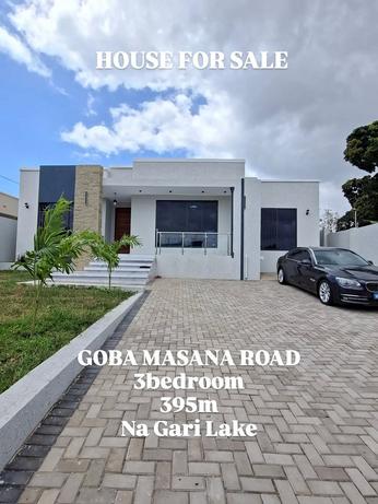 Nyumba ya vyumba vitatu inauzwa Goba Lastanza, Dar Es Salaam (600 sqm)
