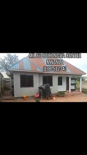 Nyumba ya vyumba vitatu inauzwa Buhongwa, Mwanza (700 sqm)