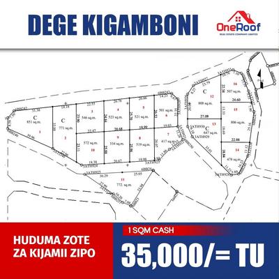 Residential Plot for Sale in Kigamboni, Dar Es Salaam Residential Plot for Sale in Kigamboni, Dar Es Salaam