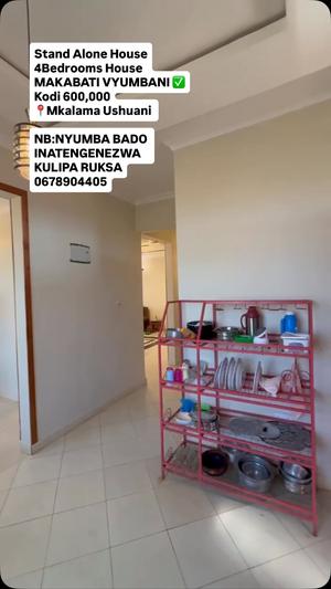 4 Bedrooms House for Rent in Mkalama Ushuani, Morogoro 4 Bedrooms House for Rent in Mkalama Ushuani, Morogoro
