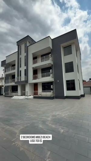 Apartment ya vyumba viwili inapangishwa Mbezi Beach Beach, Dar Es Salaam