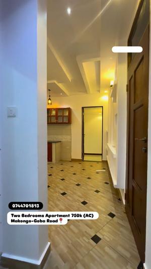 Nyumba/Apartment ya vyumba viwili inapangishwa Makongo, Dar Es Salaam
