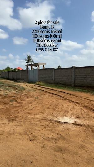 Plot for sale in Bunju Mianzini, Dar Es Salaam Plot for sale in Bunju Mianzini, Dar Es Salaam