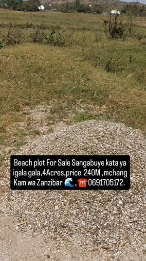 Beach Plot for Sale in Sangabuye, Mwanza (4 acre) Beach Plot for Sale in Sangabuye, Mwanza (4 acre)