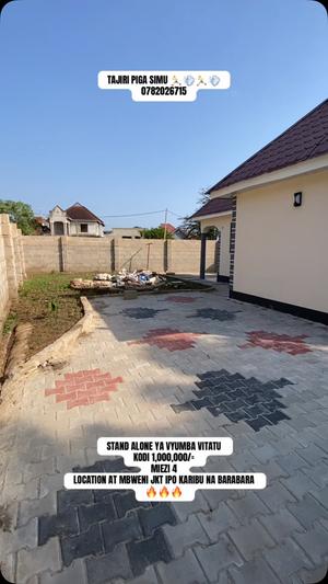 Nyumba ya vyumba vitatu inapangishwa Mbweni Jkt, Dar Es Salaam Nyumba ya vyumba vitatu inapangishwa Mbweni Jkt, Dar Es Salaam