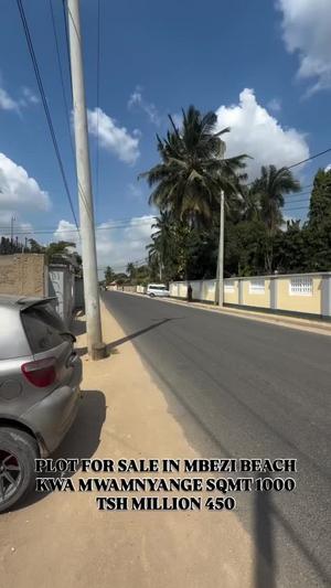 Plot for sale in Mbezi Beach, Dar Es Salaam sqm 1000 Plot for sale in Mbezi Beach, Dar Es Salaam sqm 1000