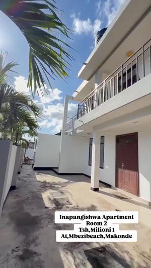 Apartment ya vyumba viwili inapangishwa Mbezi Beach, Dar Es Salaam