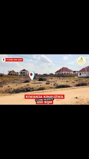Kiwanja kinauzwa Iyumbu Shule ya Mfano Block D, Dodoma (800 sqm)