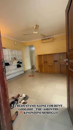 Nyumba ya vyumba viwili inapangishwa Kinondoni Morocco, Dar Es Salaam