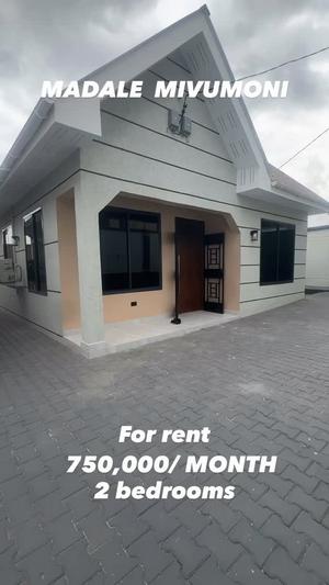 Apartment ya vyumba viwili inapangishwa Madale Mivumoni, Dar Es Salaam