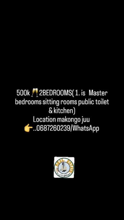 2 Bedrooms House for Rent in Makongo Juu, Dar Es Salaam