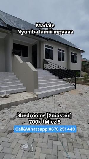 3 Bedrooms House for Rent in Madale Center, Dar Es Salaam