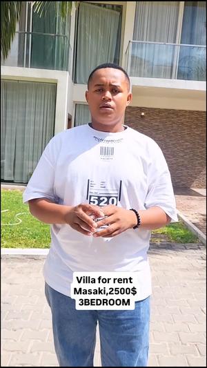 Villa ya vyumba vitatu inapangishwa Masaki, Dar Es Salaam Villa ya vyumba vitatu inapangishwa Masaki, Dar Es Salaam