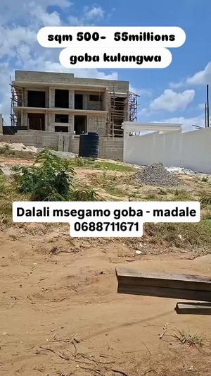 Residential Plot for Sale in Goba Kulangwa, Dar Es Salaam (500 sqm) Residential Plot for Sale in Goba Kulangwa, Dar Es Salaam (500 sqm)