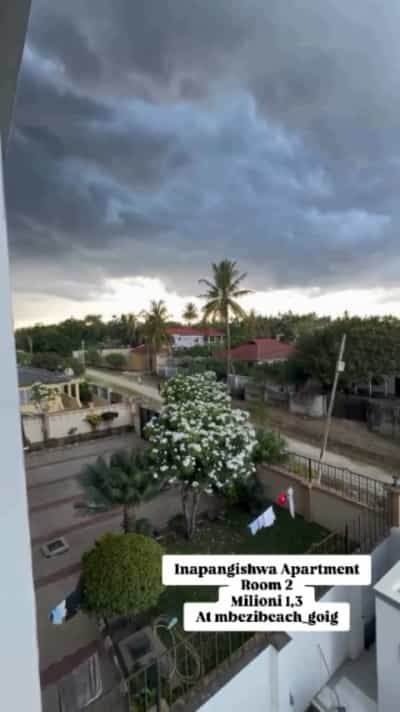 Apartment ya vyumba viwili inapangishwa Mbezi Beach, Dar Es Salaam