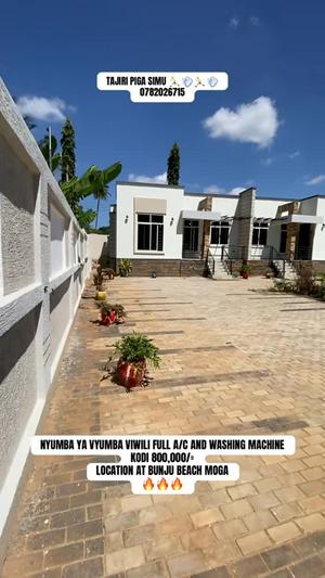 2 Bedrooms Apartment for Rent in Bunju Beach Moga, Dar Es Salaam