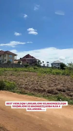 Viwanja vinauzwa Goba Kulangwa, Dar Es Salaam (1000 sqm) Viwanja vinauzwa Goba Kulangwa, Dar Es Salaam (1000 sqm)