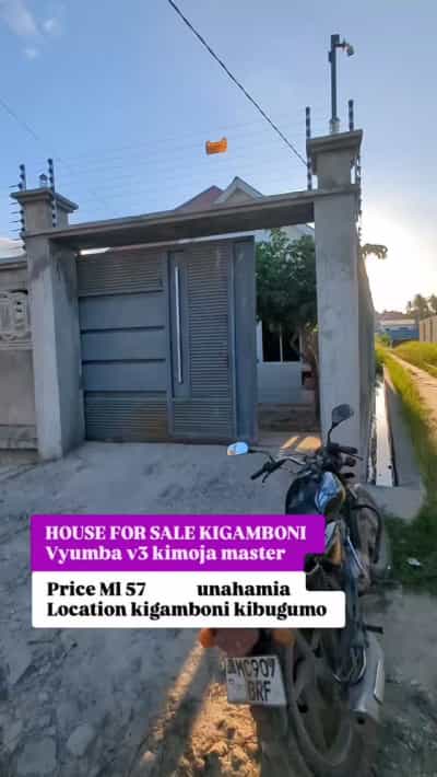 Nyumba ya vyumba vitatu inauzwa Kibugumo, Dar Es Salaam Nyumba ya vyumba vitatu inauzwa Kibugumo, Dar Es Salaam