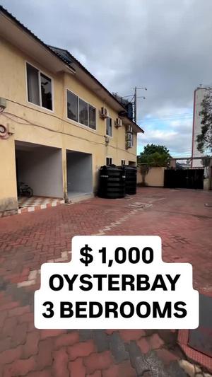 3 Bedrooms House for Rent in Oysterbay, Dar Es Salaam