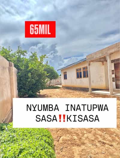 Nyumba ya vyumba vinne inauzwa Kisasa, Dodoma (600 sqm)