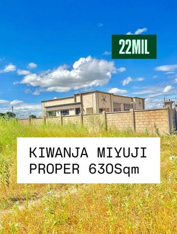 Kiwanja kinauzwa Miyuji, Dodoma (630 sqm)