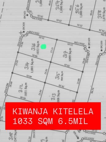 Kiwanja kinauzwa Kitelela, Dodoma