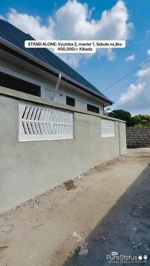 Nyumba ya vyumba viwili inapangishwa Kibada, Dar Es Salaam