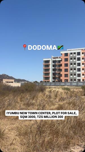 Kiwanja kinauzwa Iyumbu New Town Center, Dodoma sqm 3000