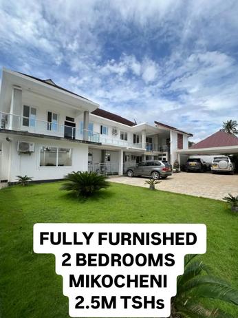 Apartment (Furnished) ya vyumba viwili inapangishwa Mikocheni, Dar Es Salaam