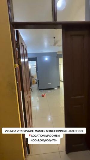Nyumba ya vyumba vitatu inapangishwa Magomeni, Dar Es Salaam