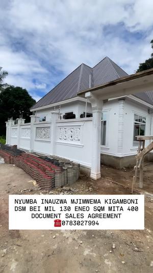 Nyumba inauzwa Mjimwema, Dar Es Salaam (400 sqm)