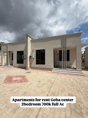 Nyumba ya vyumba viwili inapangishwa Goba, Dar Es Salaam