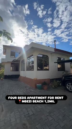 4 Bedrooms Apartment for Rent in Mbezi Beach Goige, Dar Es Salaam