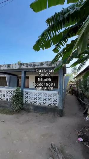 Nyumba ya vyumba vitatu inauzwa Tegeta Mzumbe, Dar Es Salaam (400 sqm) Nyumba ya vyumba vitatu inauzwa Tegeta Mzumbe, Dar Es Salaam (400 sqm)