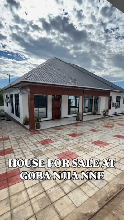 Nyumba ya vyumba vitatu inauzwa Boko Goba Njia Nne, Dar Es Salaam (600 sqm)