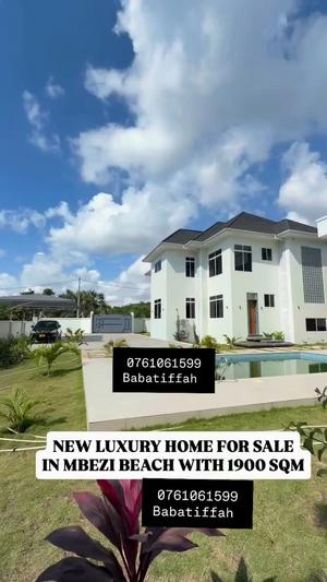 House for Sale in Mbezi Beach, Dar Es Salaam (1900 sqm)