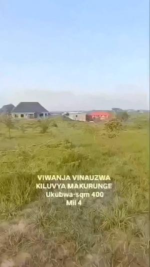 Viwanja vinauzwa Kiluvya Madukani, Pwani sqm 400 Viwanja vinauzwa Kiluvya Madukani, Pwani sqm 400