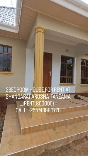 3 Bedrooms House for Rent in Shangarai, Arusha 3 Bedrooms House for Rent in Shangarai, Arusha