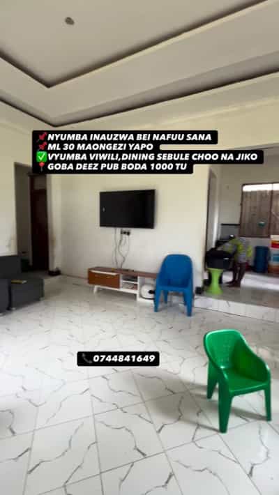 Nyumba ya vyumba viwili inauzwa Goba, Dar Es Salaam