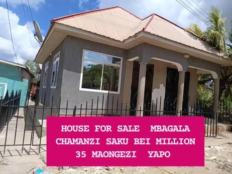 Nyumba ya vyumba vitatu inauzwa Mbagala Chamanzi, Dar Es Salaam Nyumba ya vyumba vitatu inauzwa Mbagala Chamanzi, Dar Es Salaam