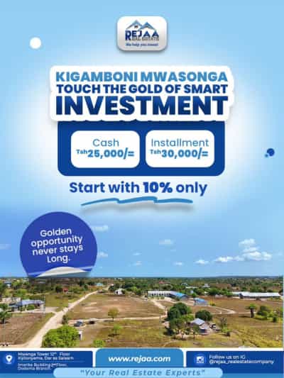Plot for sale in Kigamboni, Dar Es Salaam