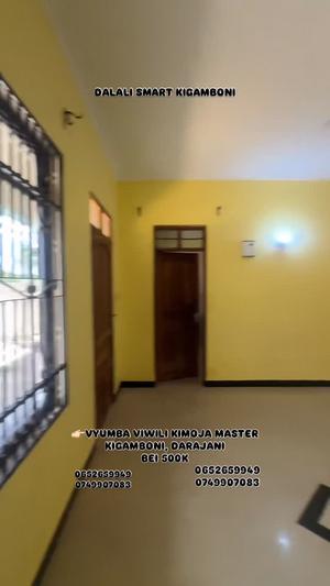 Nyumba ya vyumba viwili inapangishwa Kigamboni, Darajani, Dar Es Salaam