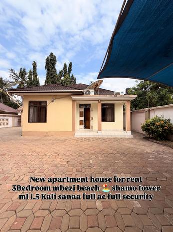 Nyumba/Apartment ya vyumba vitatu inapangishwa Mbezi Beach, Dar Es Salaam Nyumba/Apartment ya vyumba vitatu inapangishwa Mbezi Beach, Dar Es Salaam
